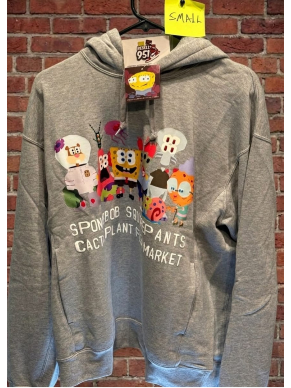 Small Hoodie SpongeBob x CPFM x Uniqlo 476551 Cactus Plant Flea Market NWT
